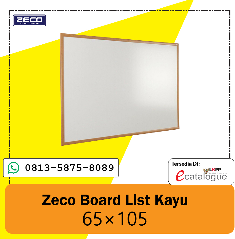 Jual Whiteboard Kayu Surabaya