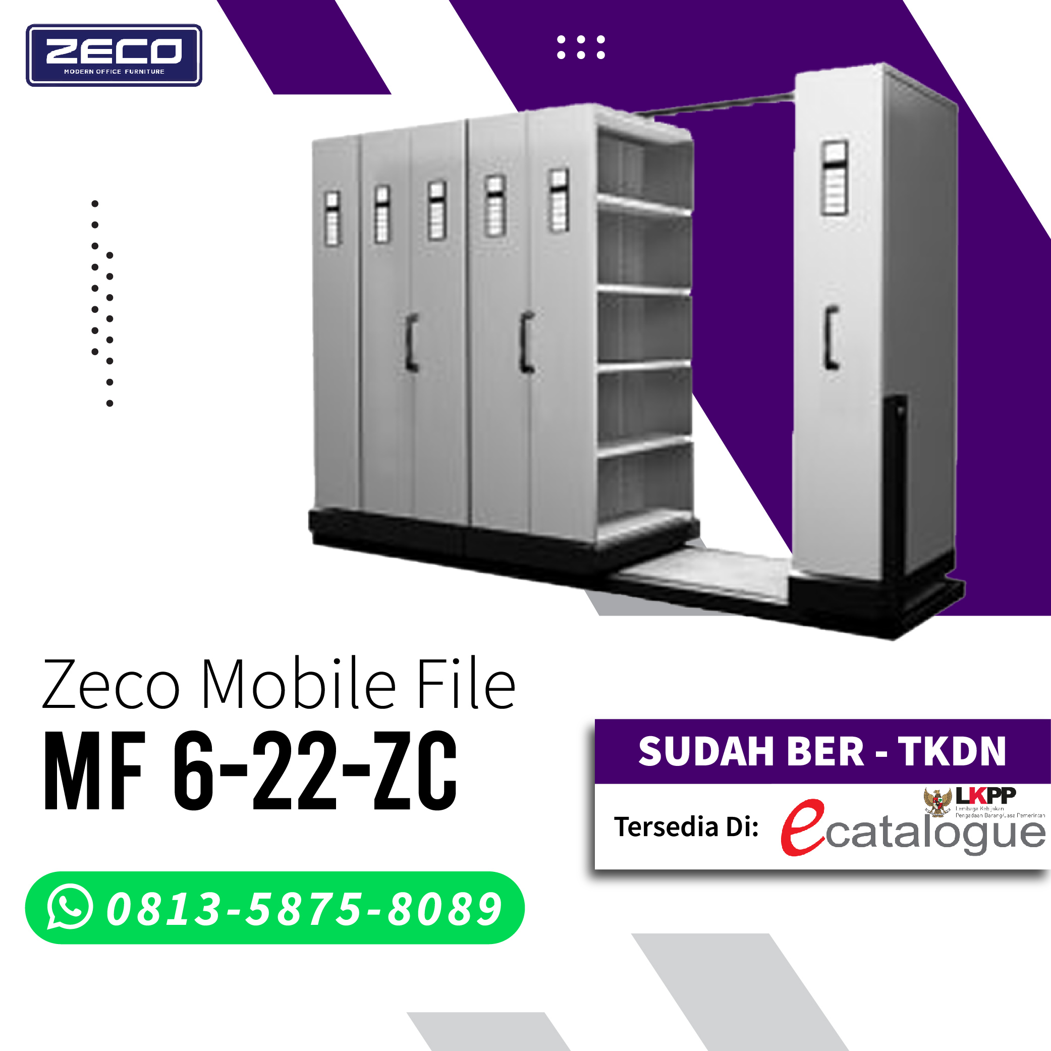 Jual Mobile File 40 Compartment Surabaya