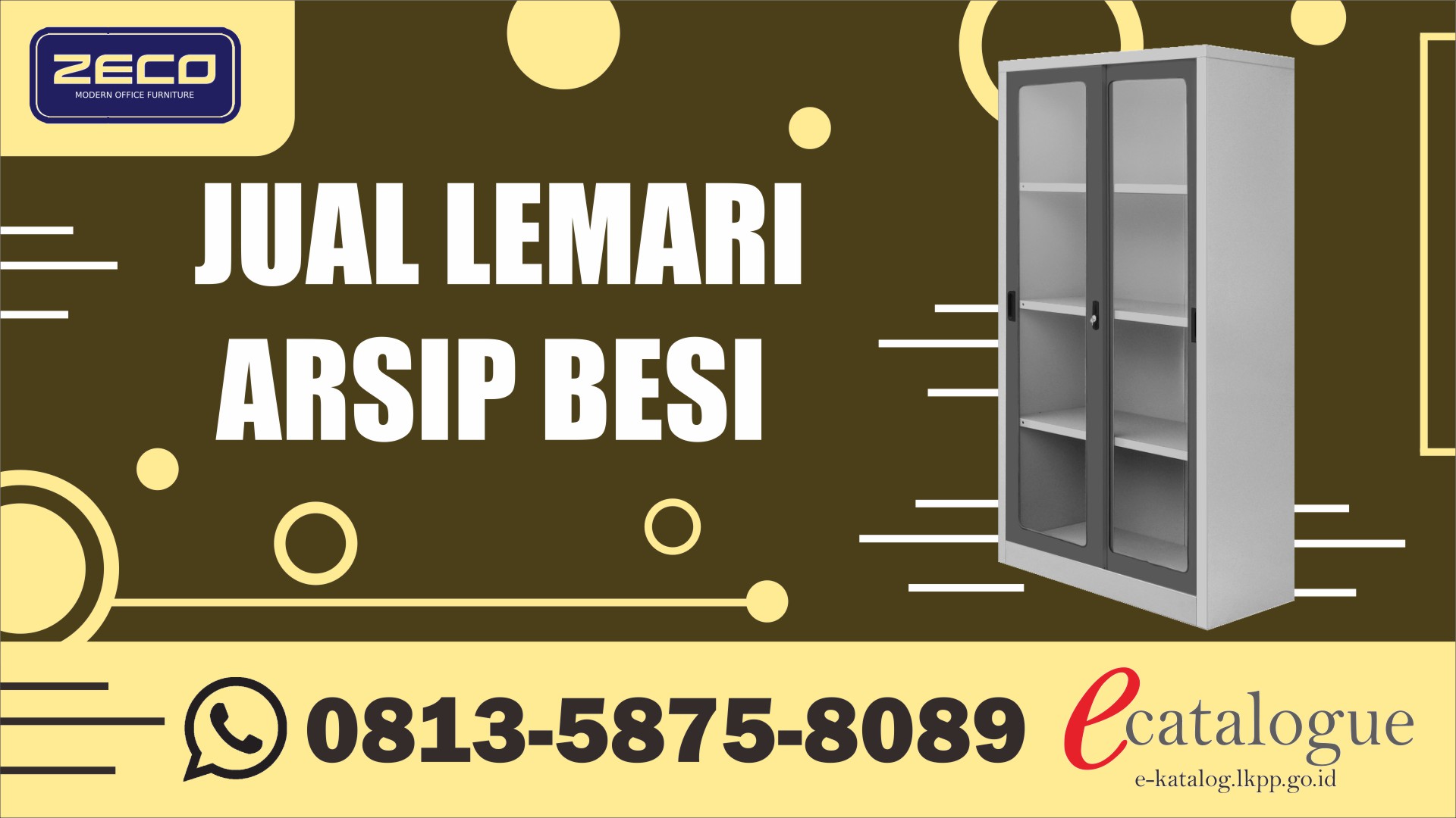 Jual Lemari Arsip Besi Zeco Terlengkap E-Katalog Surabaya