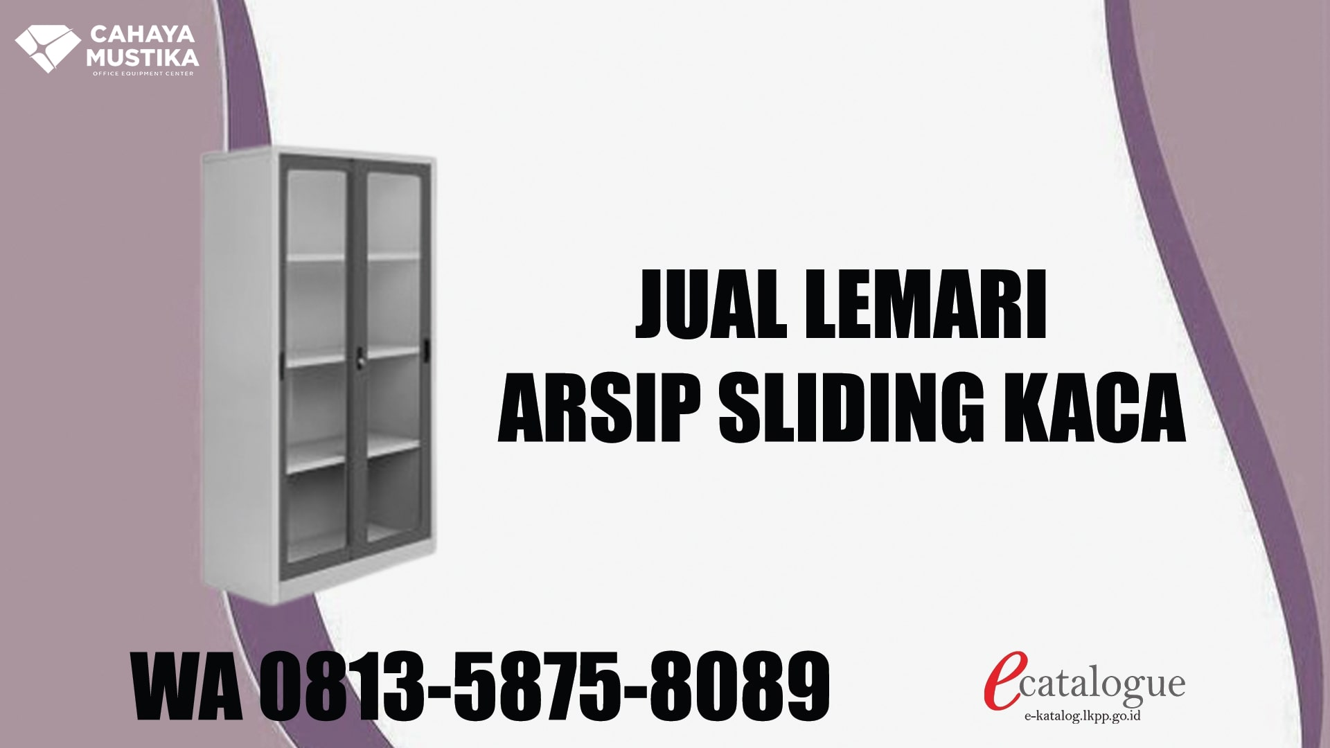 Jual Almari Arsip Zeco Sliding E-Katalog Surabaya