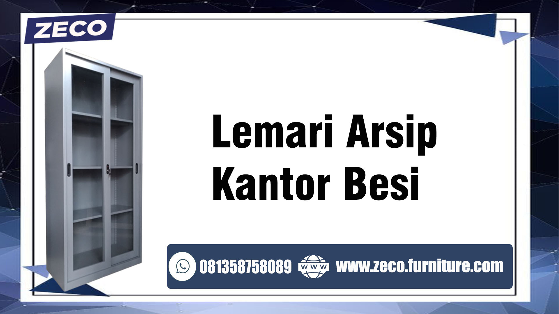 Lemari Arsip Kantor Besi